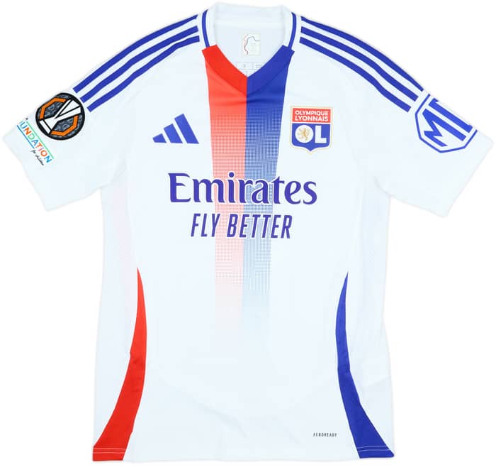 2024-25 Lyon Match Issue Europa League Home Shirt Tagliafico #3