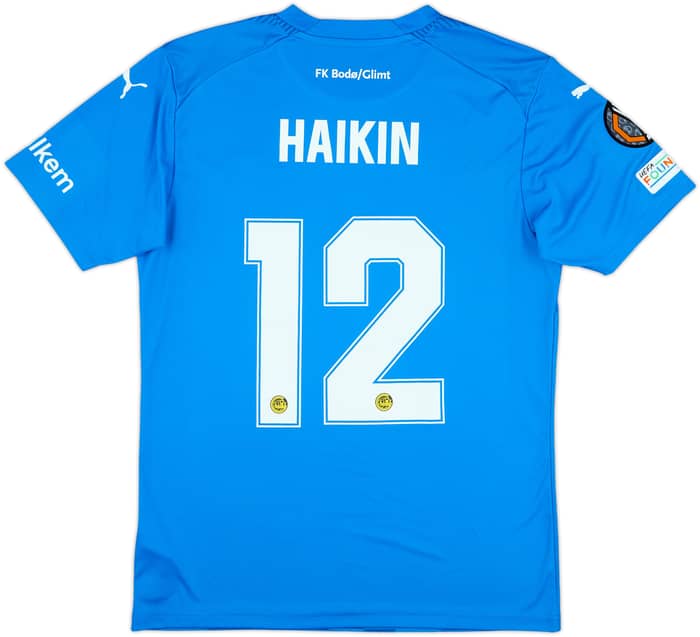 2024-25 Bodo/Glimt Match Issue Europa League GK Shirt Haikin #12