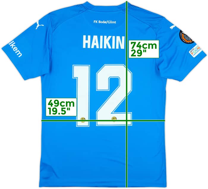 2024-25 Bodo/Glimt Match Issue Europa League GK Shirt Haikin #12
