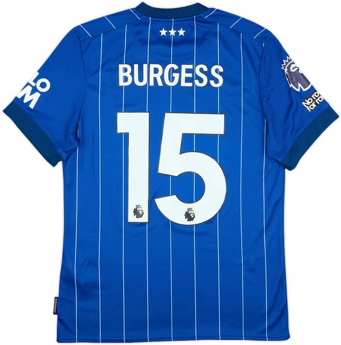 2024-25 Ipswich Match Issue Home Shirt Burgess #15