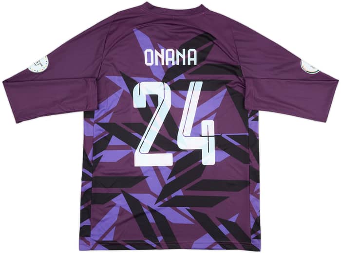 2023 Cameroon Match Issue AFCON GK Shirt Onana #24