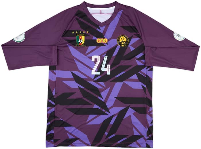 2023 Cameroon Match Issue AFCON GK Shirt Onana #24