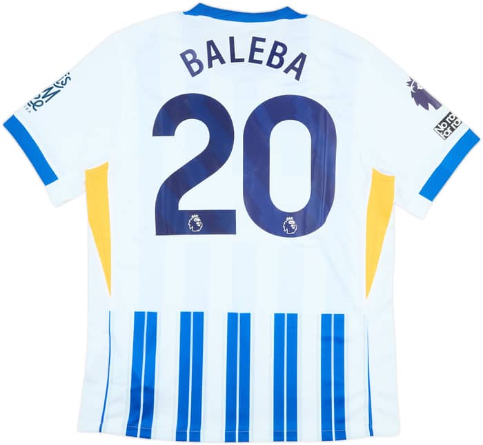 2024-25 Brighton Match Issue Home Shirt Baleba #20