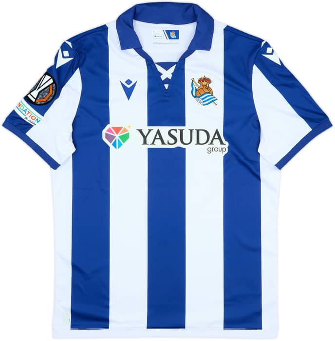 2024-25 Real Sociedad Match Issue Home Shirt Aritz #6