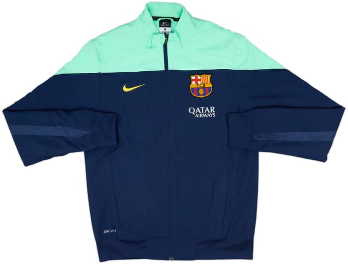 2013-14 Barcelona Nike Full Tracksuit - 9/10 - (S)