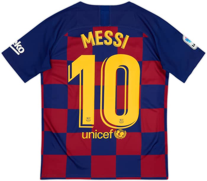Camiseta de local del Barcelona 2019-20 Messi #10 - 7/10 - (XL.Niños)