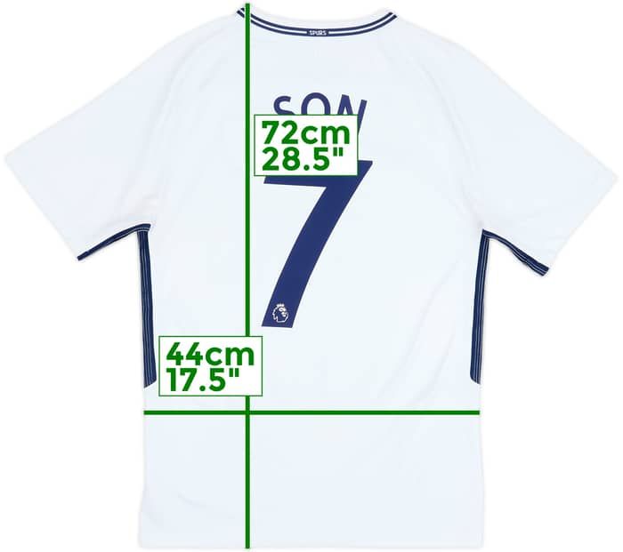 2017-18 Tottenham Home Shirt Son #7 - 6/10 - (S)