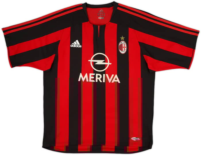 2003-04 AC Milan Player Issue Home Shirt Shevchenko #7 - 6/10 - (M)
