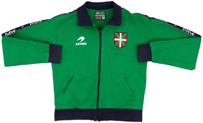 1995-96 Basque Country Astore Track Jacket - 8/10 - (S.Boys)