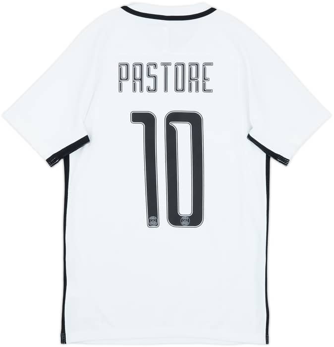 2016-17 Paris Saint-Germain Authentic Third Shirt Pastore #10 - 8/10 - (S)