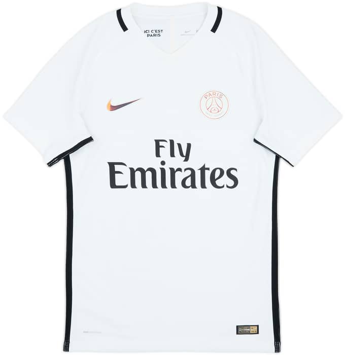 2016-17 Paris Saint-Germain Authentic Third Shirt Pastore #10 - 8/10 - (S)