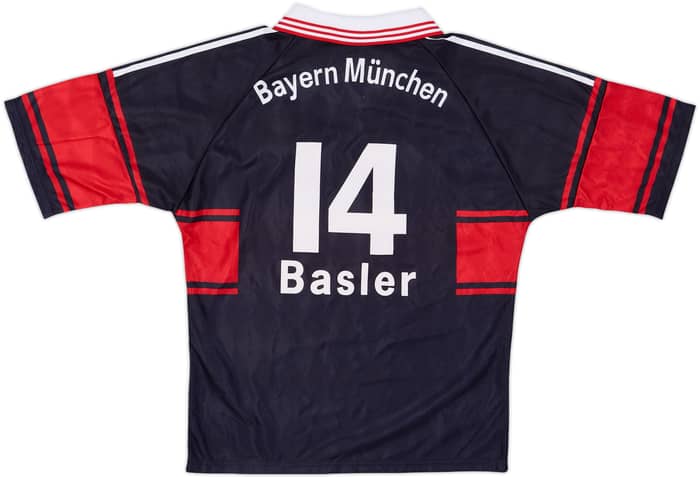 1997-99 Bayern Munich Home Shirt Basler #14 (M)