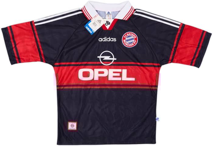 1997-99 Bayern Munich Home Shirt Basler #14 (M)