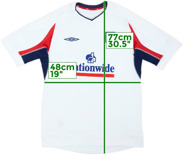 2002-03 England Umbro Training Shirt - 8/10 - (M)