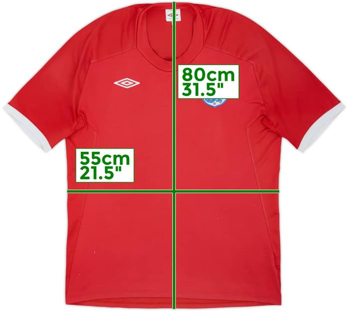 2010-11 England Away Shirt - 5/10 - (L)