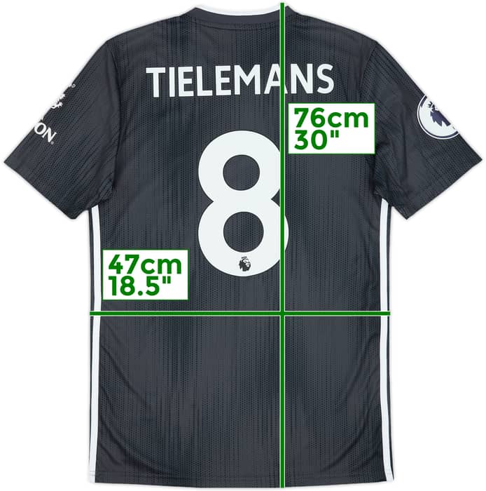 2019-20 Leicester Away Shirt Tielemans #8 (S)