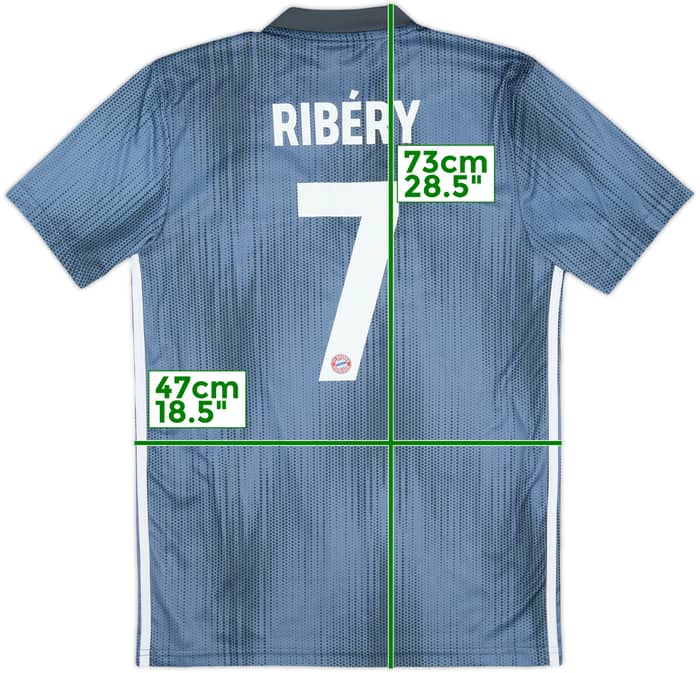 2018-19 Bayern Munich Third Shirt Ribery #7 (S)