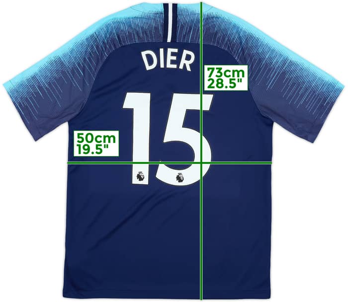 2018-19 Tottenham Away Shirt Dier #15 - 10/10 - (M)