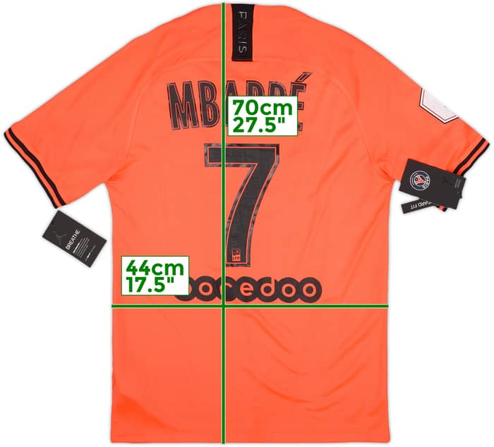 2019-20 Paris Saint-Germain Away Shirt Mbappe #7 (S)