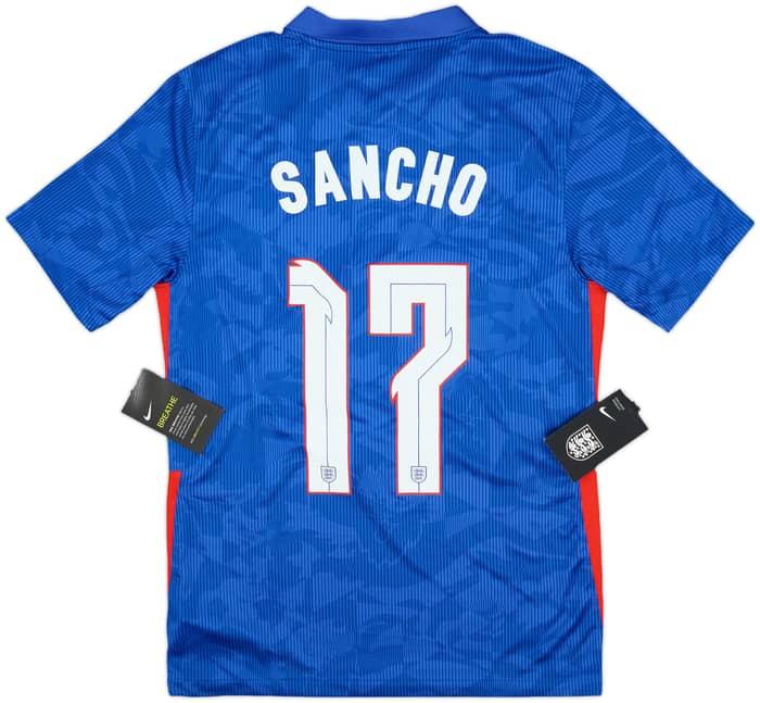 2020-21 England Away Shirt Sancho #17 (S)
