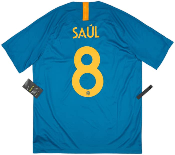 2018-19 Atletico Madrid Third Shirt Saul #8 (L)