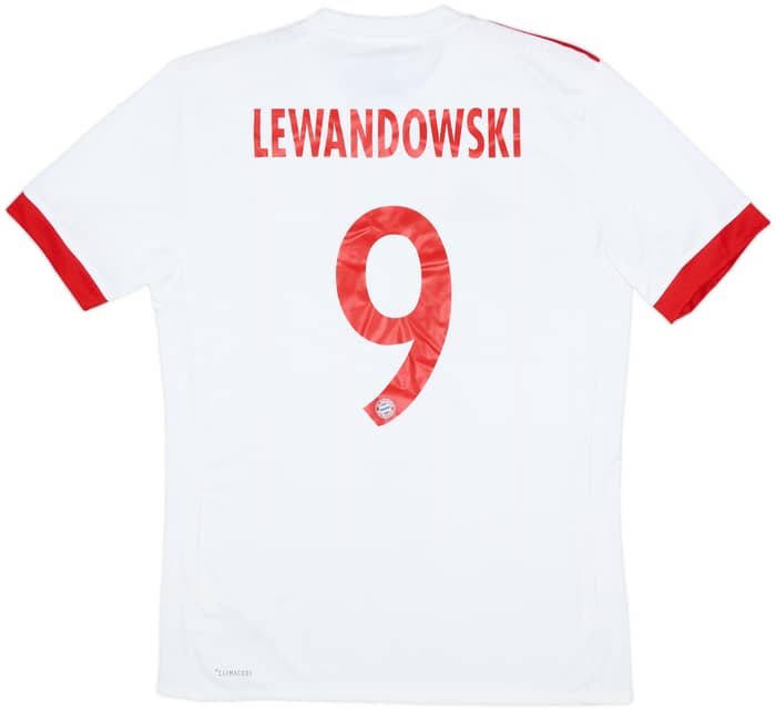 2017-18 Bayern Munich European Third Shirt Lewandowski #9 (S)