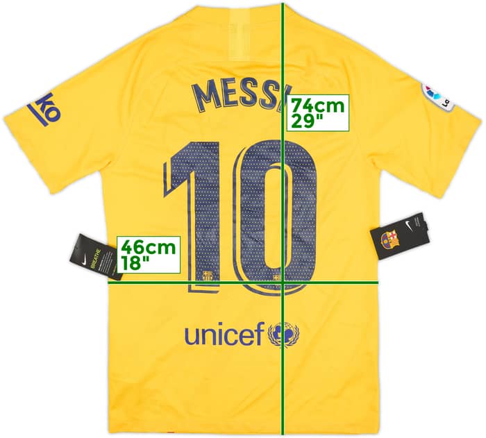 2019-20 Barcelona 'Senyera' Fourth Shirt Messi #10 (S)
