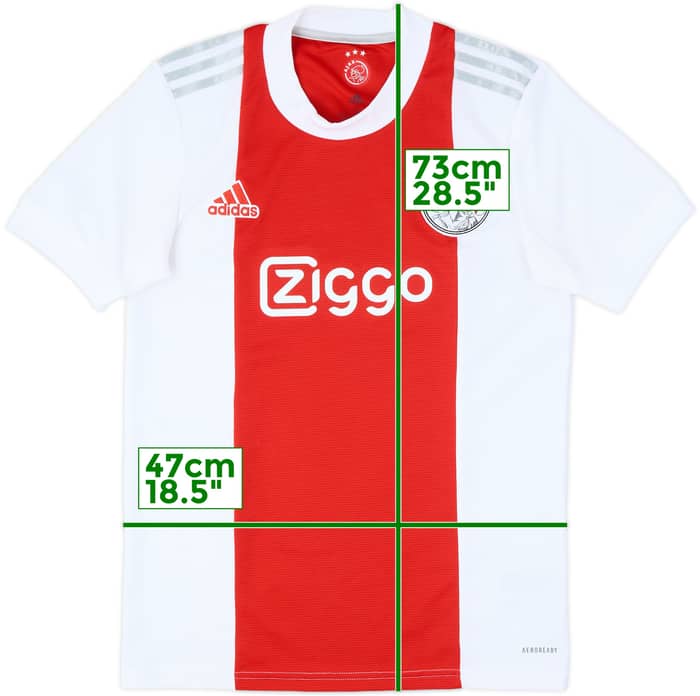 2021-22 Ajax Home Shirt - 10/10 - (S)