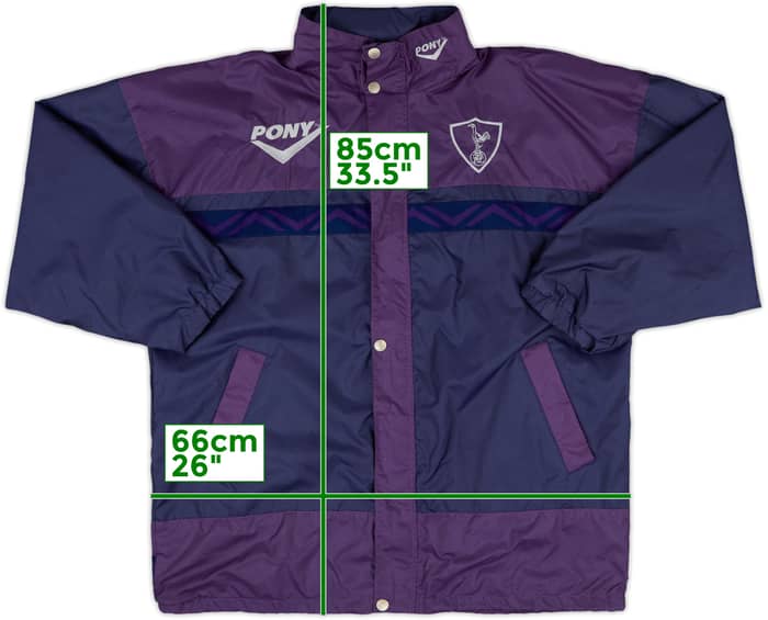 1995-97 Tottenham Pony Rain Jacket - 8/10 - (L)