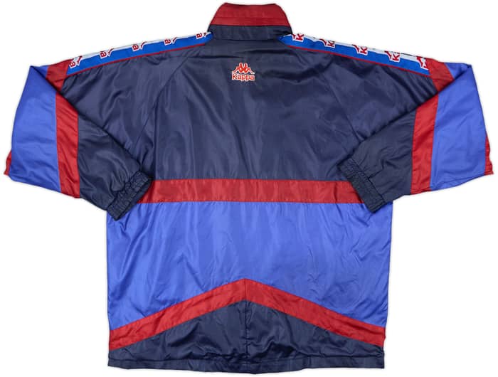 1995-97 Barcelona Kappa Hooded Rain Jacket - 8/10 - (L)