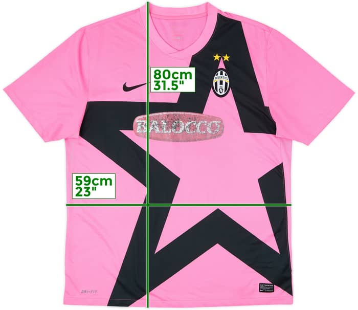 2011-13 Juventus Away Shirt - 4/10 - (XL)
