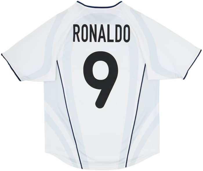 2001-02 Inter Milan Away Shirt Ronaldo #9 - 8/10 - (S)