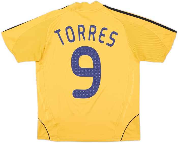 2008-10 Spain Away Shirt Torres #9 - 8/10 - (XL.Boys)