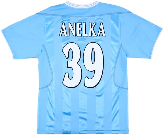2003-04 Manchester City Home Shirt Anelka #39 - 6/10 - (S)