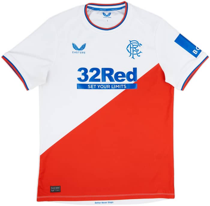 2022-23 Rangers Away Shirt Morelos #20 - 5/10 - (L)