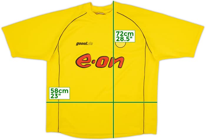 2001-02 Borussia Dortmund European Home Shirt - 4/10 - (XL)