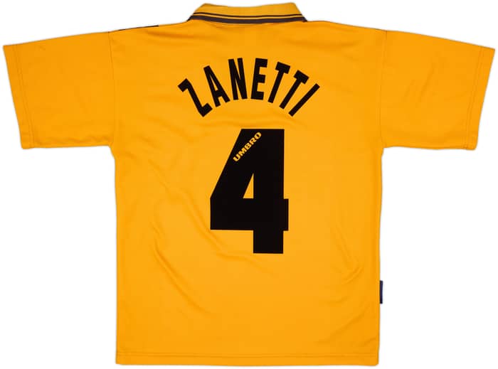 1996-97 Inter Milan Third Shirt Zanetti #4 - 8/10 - (S)