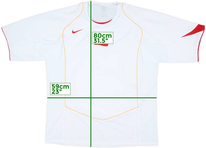 2004-06 Turkey Away Shirt - 10/10 - (XL)