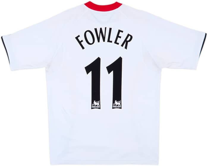 2005-06 Liverpool Away Shirt Fowler #11 - 6/10 - (M)