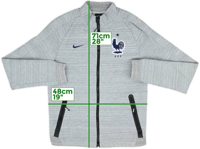 2014-15 France Nike Track Jacket - 6/10 - (S)