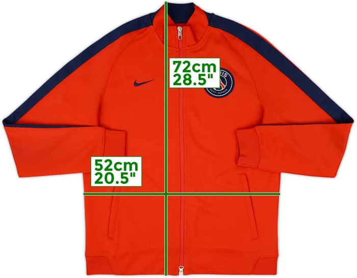 2014-15 Paris Saint-Germain Nike Track Jacket - 7/10 - (M)