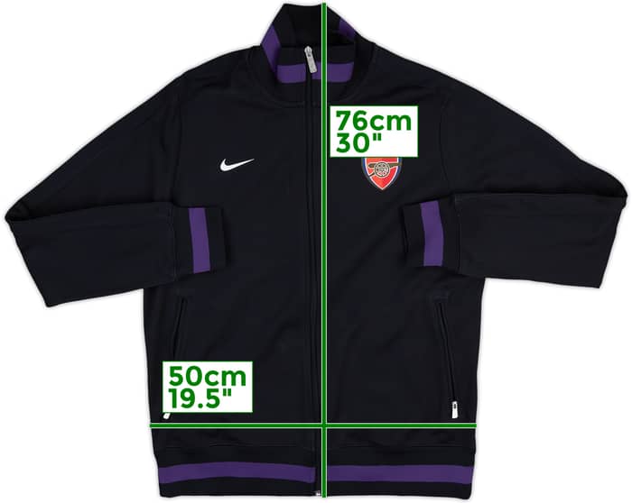 2012-13 Arsenal Nike Track Jacket - 8/10 - (L)