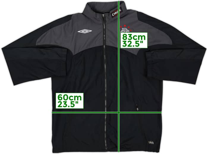 2007-08 Rangers Umbro Track Jacket - 6/10 - (L)