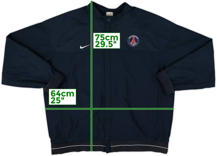 2008-09 Paris Saint-Germain Nike Track Jacket - 7/10 - (XL)