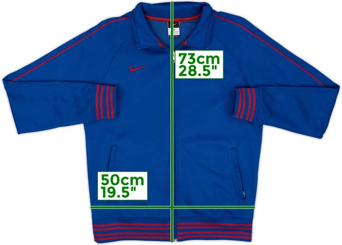 2011-12 Barcelona Nike Track Jacket - 8/10 - (M)