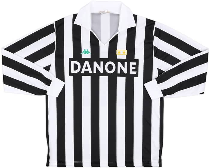 1992-94 Juventus Home L/S Shirt #10 - 7/10 - (L)