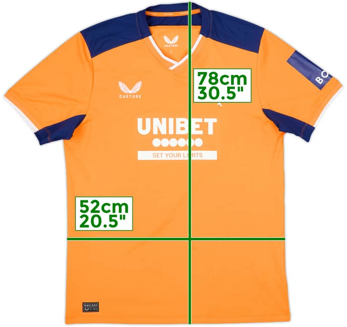 2022-23 Rangers Third Shirt - 8/10 - (L)