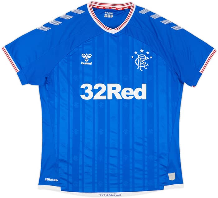 2019-20 Rangers Home Shirt - 8/10 - (XXL)
