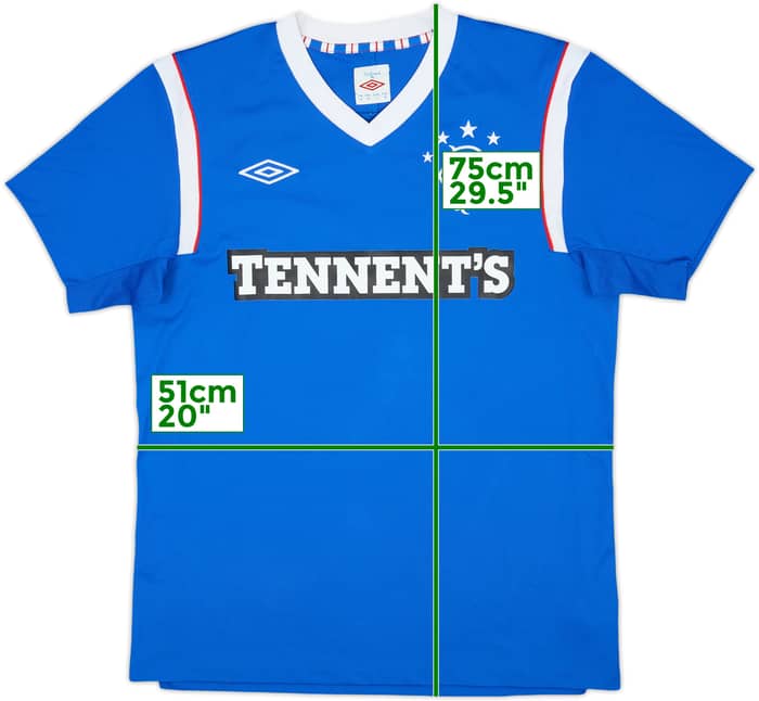 2011-12 Rangers Home Shirt - 10/10 - (M)