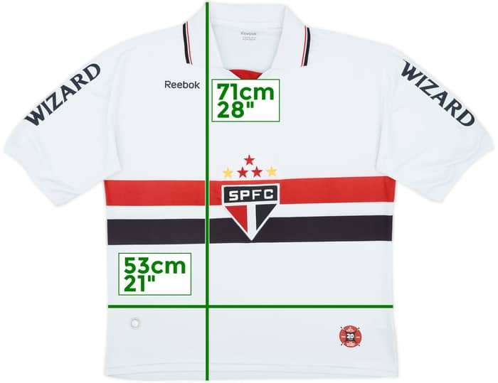 2012 Sao Paulo Home Shirt #9 - 6/10 - (M)